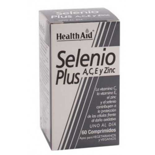 Selenio Plus. Con vit. ACE y Zn 60 comp. HealthAid