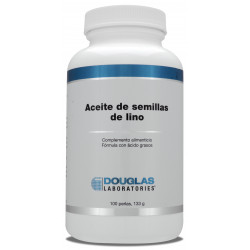 Aceite de semillas de lino 100 perlas