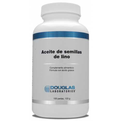 Aceite de semillas de lino 100 perlas
