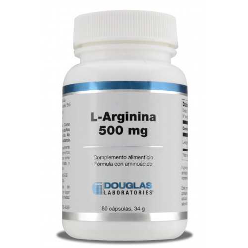 L-Arginina 500 mg. 60 cápsulas