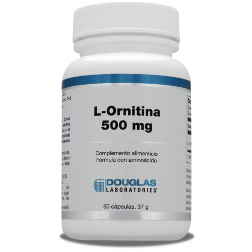 L-Ornitina 500 mg. 60 cápsulas