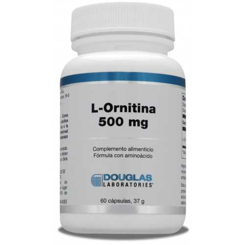 L-Ornitina 500 mg. 60 cápsulas