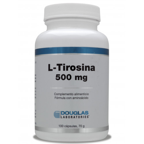 L-Tirosina 500 mg. 100 cápsulas