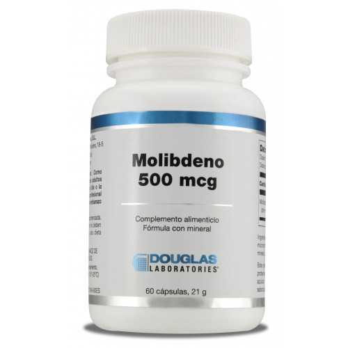 Molibdeno 500 mcg. 60 cápsulas