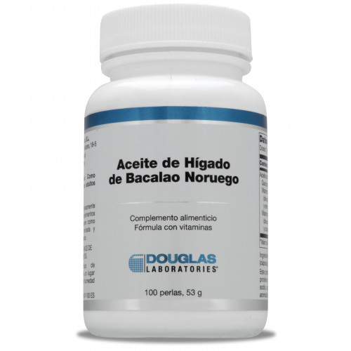 Aceite de Hígado de Bacalao Noruego 401 mg 100 perlas