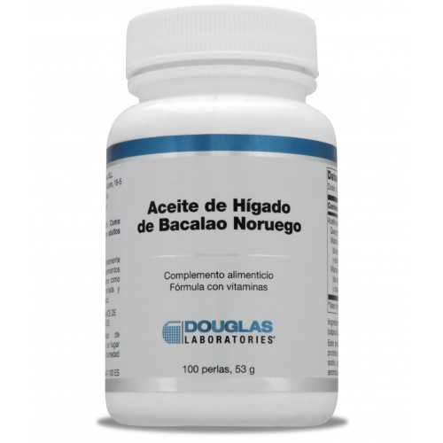 Aceite de Hígado de Bacalao Noruego 401 mg 100 perlas