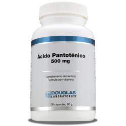 Ácido Pantoténico 500 mg. 100 cápsulas