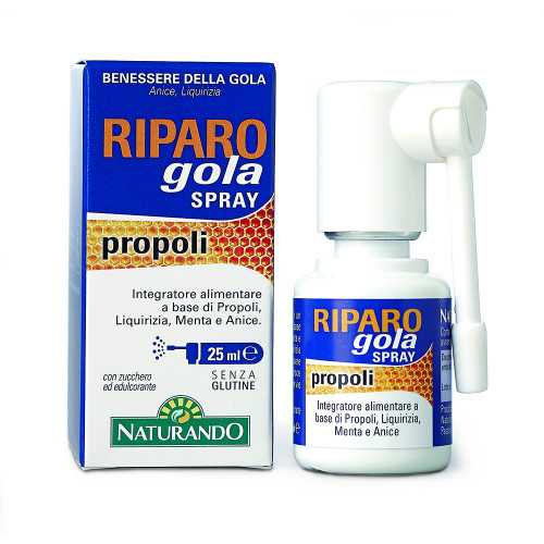 Riparo Gola Spray 25 ml. Naturando