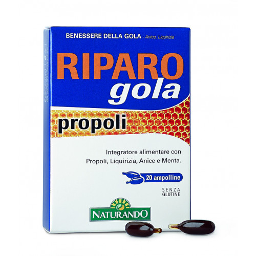 Riparo Gola Propoli 15 gr. Naturando
