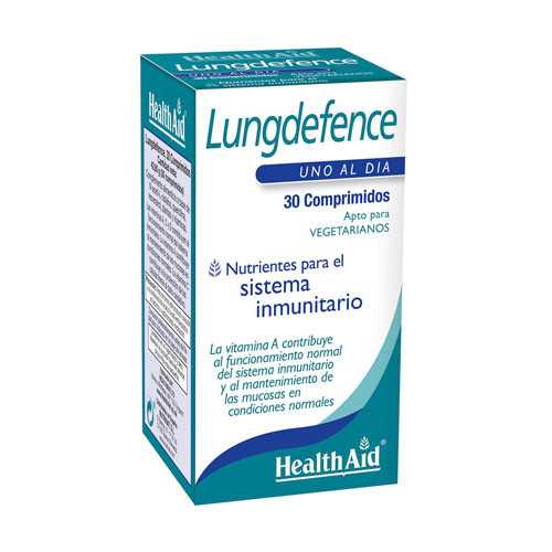 Lungdefence 30 comprimidos. HealthAid