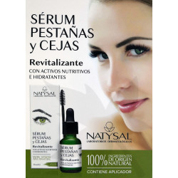 Sérum Pestañas y Cejas Revitalizante 15 ml. Natysal