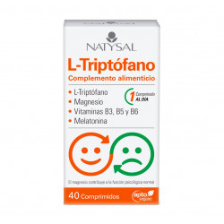 L-Triptófano 40 Comprimidos. Natysal
