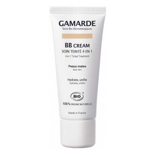 BB Cream 4 en 1 Crema Color Tono Oscuro 40 gr. Gamarde Bio.