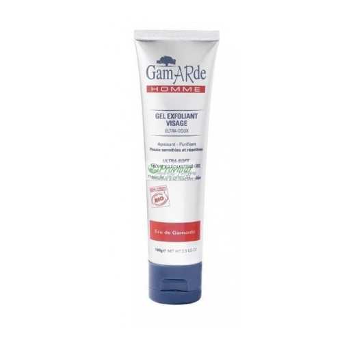 Gel Exfoliante Facial Hombre 100 gr. Gamarde Bio.