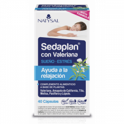 Sedaplan® Con Valeriana 40 Cápsulas (nueva formula)