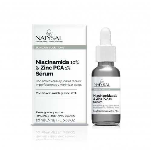 Sérum - Niacinamida 10% & Zinc PCA 1% 20 ml. Natysal