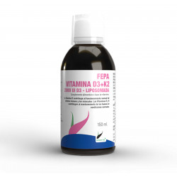 Fepa - Vitamina D3+K2 Liposomada 150ml. Fepadiet