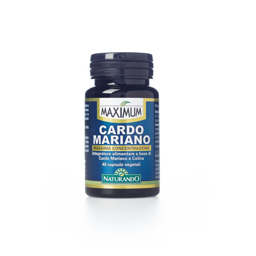 Cardo Mariano 400 mg. 40 cáps. Naturando