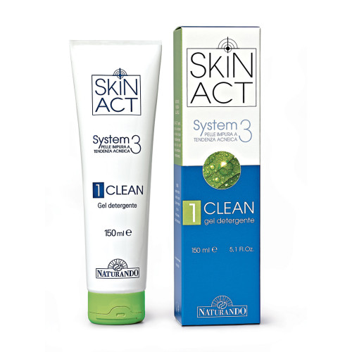 SkinAct Clean CLEAN 1 Gel 150 ml. Naturando