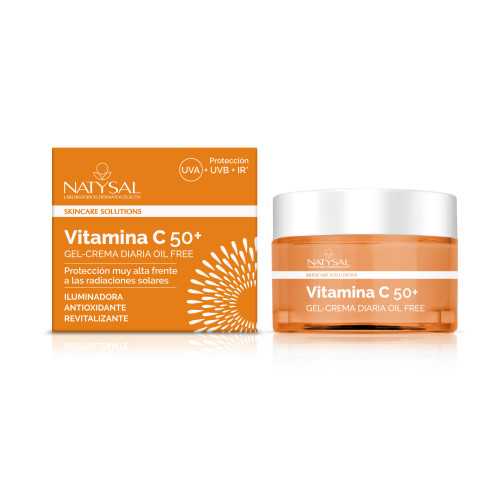 Crema de Vitamina C 50+ 50 ml. Natysal