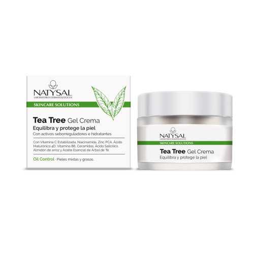 Gel Crema Facial Árbol de Té 50 ml. Natysal