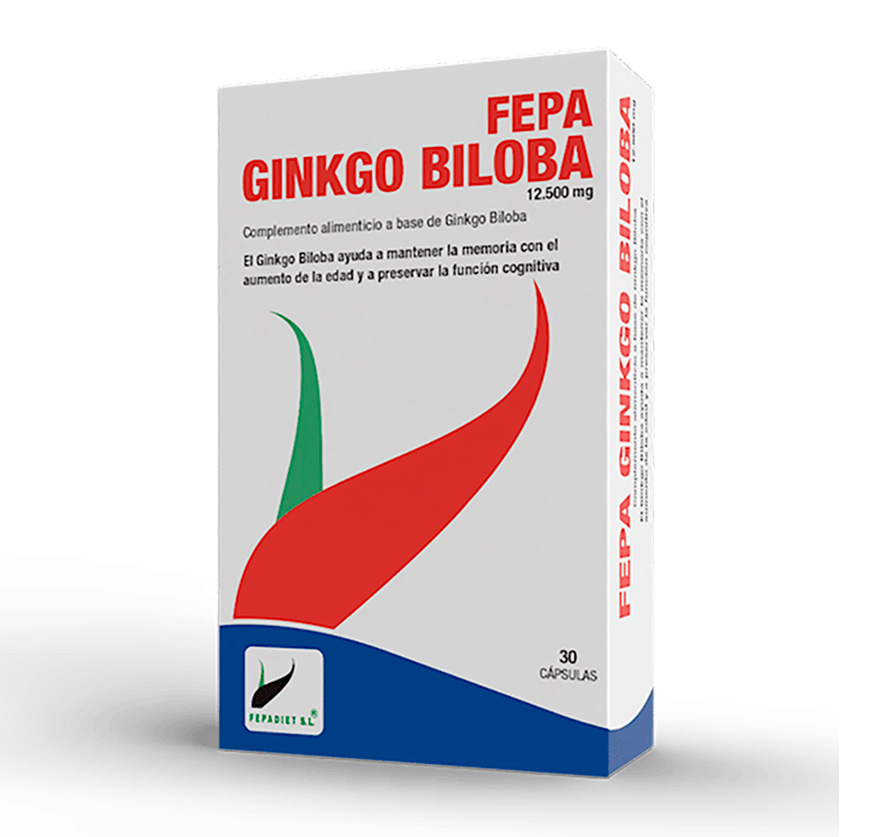 Fepa - Ginkgo Biloba 30 cápsulas. Fepadiet