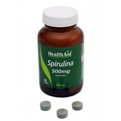 Espirulina 500mg 60 comp. HealthAid