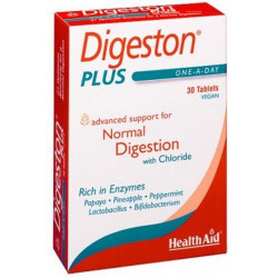 Digeston Plus con probióticos 30 comp. HealthAid
