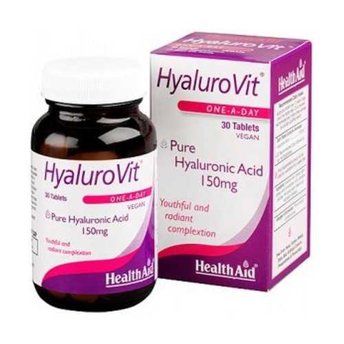 HyaluroVit (A. hialurónico) 150mg 30 tab. HeathAid