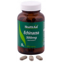 Equinácea 500mg de polvo 60 compr. HealthAid