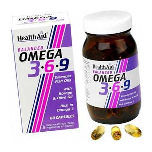 Omega 3-6-9 60 cáps. HealthAid