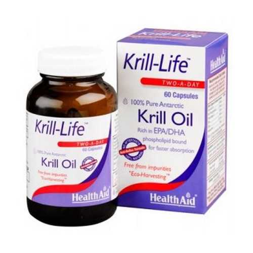 Krill-Life - Aceite de Krill 60 cáps. HealthAid