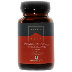 Vitamina B12 500ug Complex 50 cáps. Terranova
