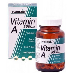 Vitamina A 5.000ui +Vit. D400ui 100cáps. HealthAid