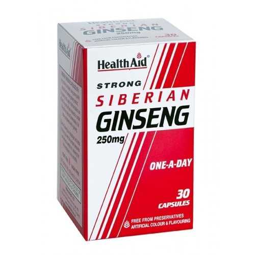 Eleuterococo 250mg 30 cáps. Ginseng Sib. HealthAid